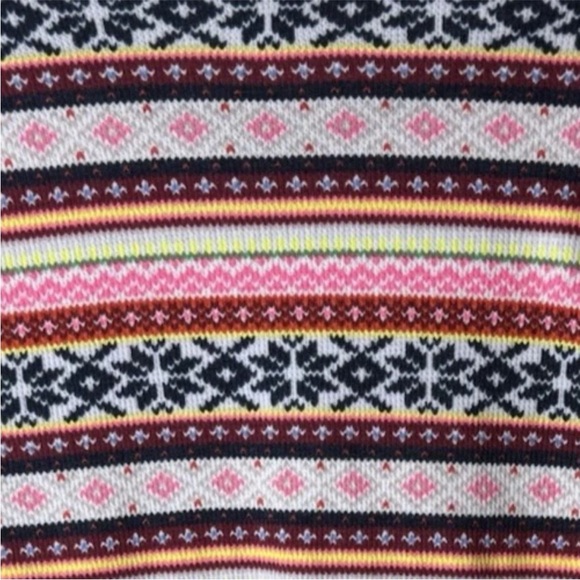 Old Navy Waffle Knit Top Size Medium Shirt Long Sleeves Cotton Blend Stretch - Picture 6 of 7